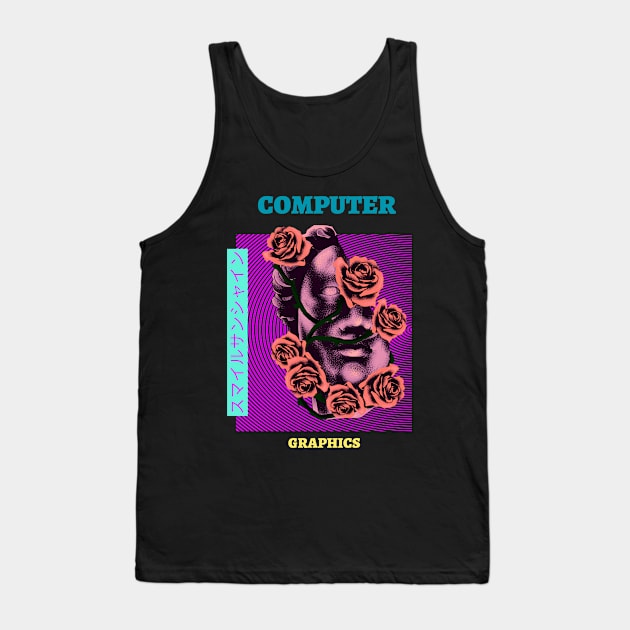 Computer Graphics,Smile Sunshine Tank Top by Dosiferon